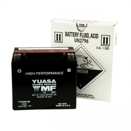 YUASA BATTERY SUPER MF, HIGH PERF. 12V