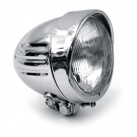 4 1/2 INCH HEADLAMP BULLET, VISOR (EC)