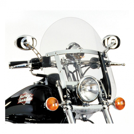 NC LOW BOY HEAVY DUTYÂÄ¢ WINDSHIELD - LIGHT GRAY