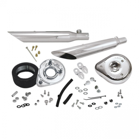 S&S SLIP-ON MUFFLERS & AIRCLEANER KIT