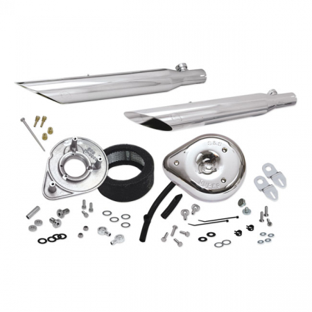 S&S SLIP-ON MUFFLER & AIRCLEANER KIT