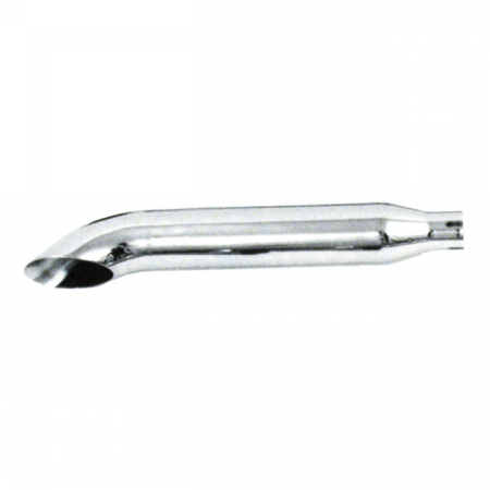 PAUGHCO, TURN OUT MUFFLER 22" LONG. CHROME