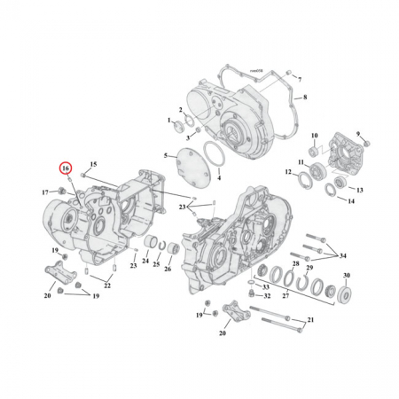 CRANKCASE ROLL PIN