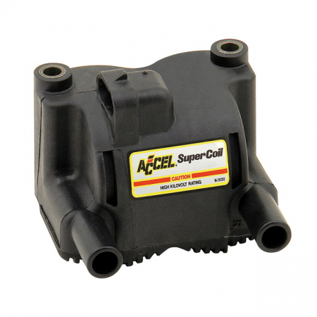 ACCEL, TWIN CAM SINGLE FIRE SUPER COIL. 12V / 0.5 OHM