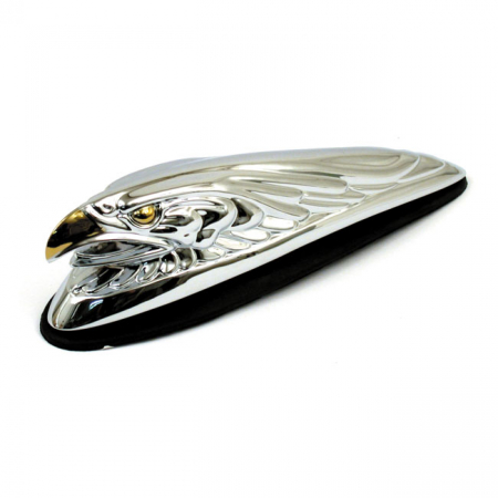 FENDER ORNAMENT EAGLE HEAD, CHROME GOLD