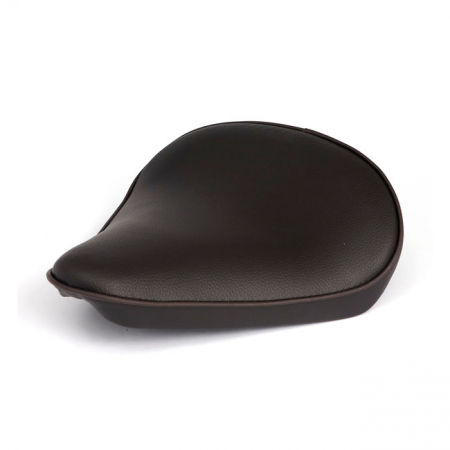 FITZZ, CUSTOM SOLO SEAT. BROWN. LARGE. 4CM THICK