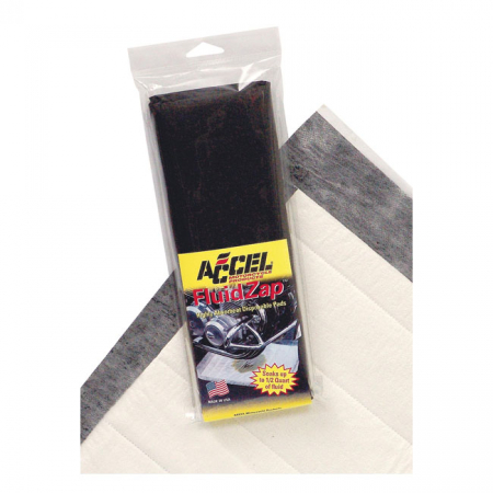 ACCEL MOTORCYCLE FLUIDZAP PADS (10)