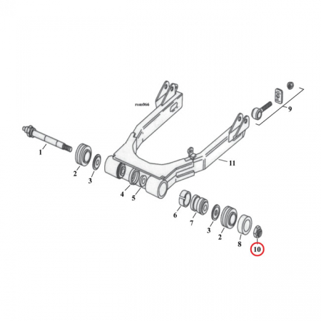 7/16-20 LOCKNUT ZINC