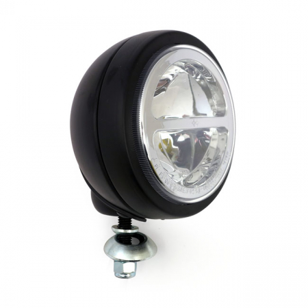 4-1/2" FL STYLE LED SPOTLAMP. BLACK