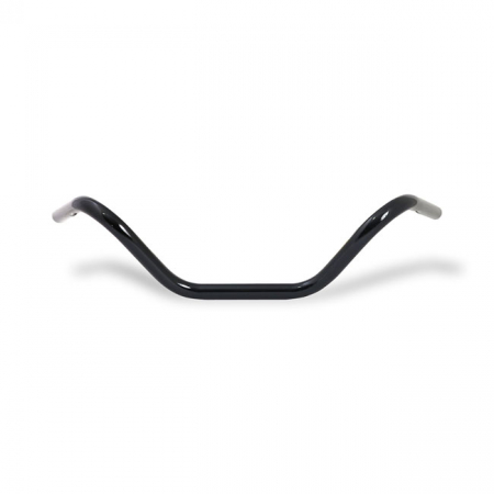 BUCKHORN HANDLEBAR 1" GLOSS BLACK