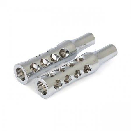 CHROME RIGID CONCAVE FOOT PEGS