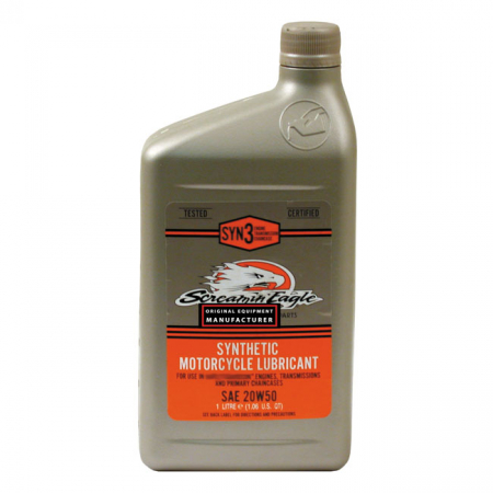 SYN3 MOTORCYCLE LUBRICANT, 20W50