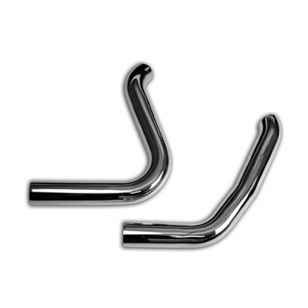 PAUGHCO, FRONT & REAR HEATSHIELD SET. CHROME