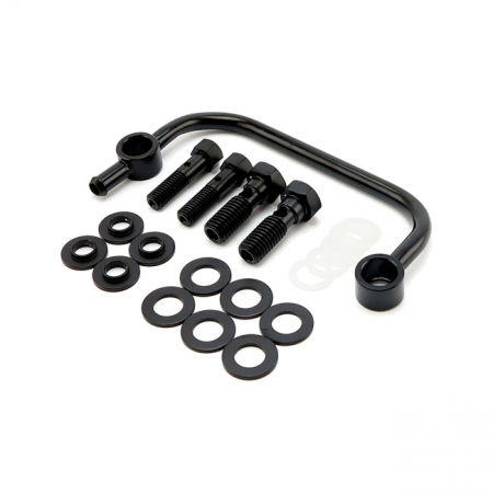 AIR CLEANER BREATHER KIT. BLACK