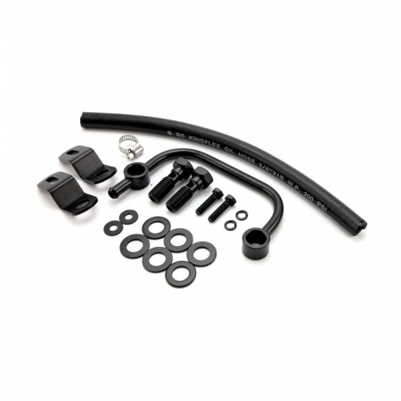 AIR CLEANER BREATHER KIT. BLACK