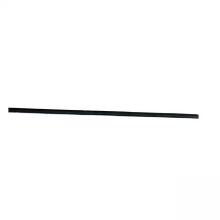 HEAT SHRINK TUBE. 120CM, 1/8" (3.2 TO 1.6MM). BLACK