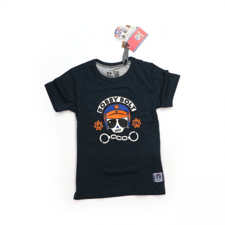 BOBBY BOLT MARSHALL T-SHIRT NAVY