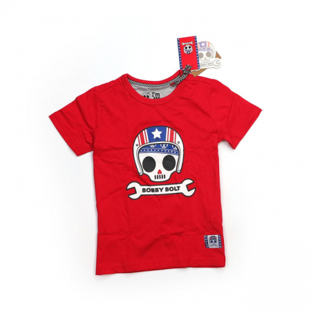 BOBBY BOLT MCKINLEY T-SHIRT RED