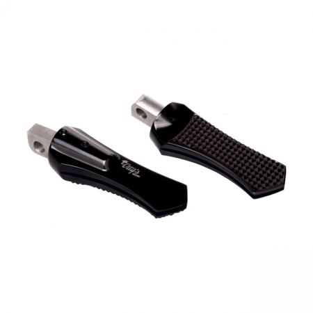 VITY'S DESIGN DIAMOND RIDER FOOT PEGS, BLACK