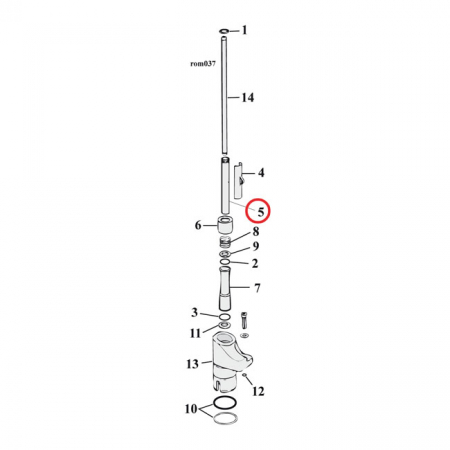 MCS INNER PUSHROD COVER TUBES