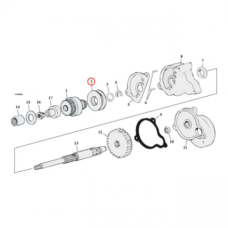 EASTERN SHIFTER COLLAR, STARTER MOTOR