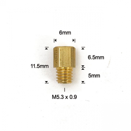 EBC MIKUNI HEX HEAD MAIN JETS 4/042, SIZE 70