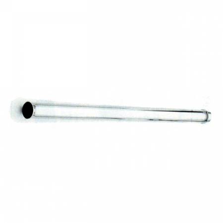 PAUGHCO, TAILPIPE EXTENSION. 31" FLARED TIP. CHROME