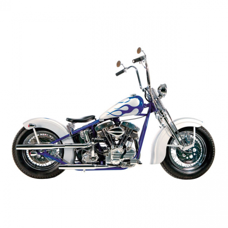 PAUGHCO, SHOTGUN TAPERED EXHAUST (38"). CHROME