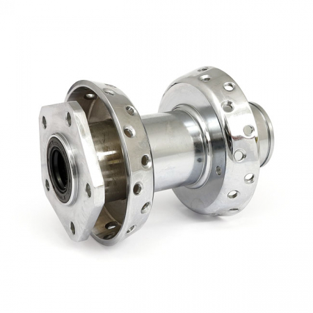 FLST SINGLE FLANGE HUB, CHROME, 40 SPOKE