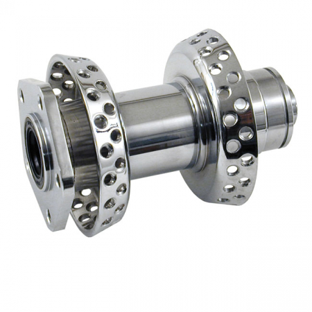 FLST SINGLE FLANGE HUB, CHROME, 80-SP.