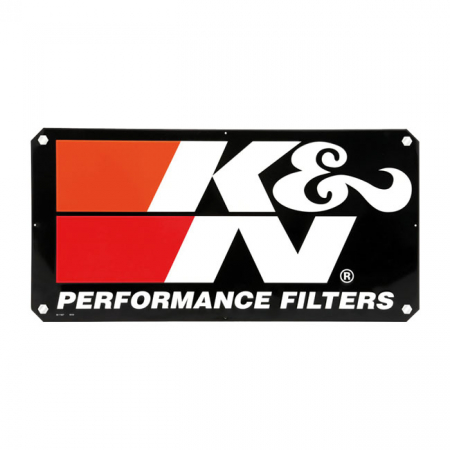 K&N METAL LOGO SIGN