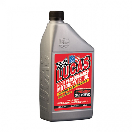 LUCAS, 20W50 SYNTHETIC MOTOR OIL