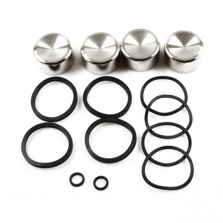 CALIPER PISTON & SEAL KIT, FRONT/REAR 4-PISTON