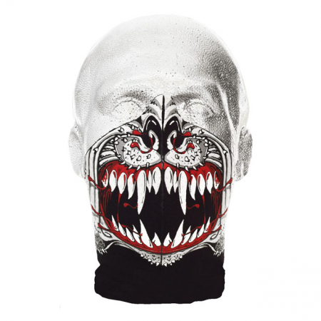 BANDERO BIKER FACE MASK LONGNECK SPIKE