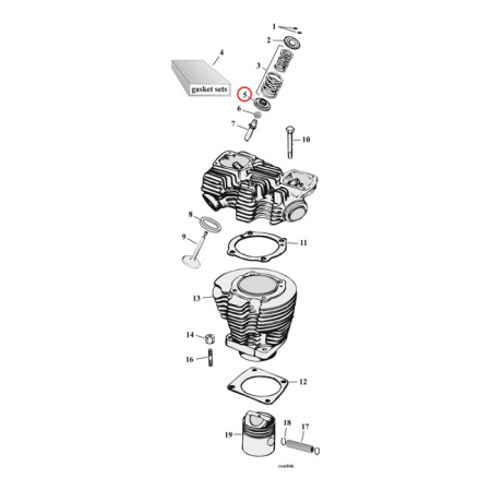 EASTERN LOWER VALVE SPR.COLLAR,STD REPL