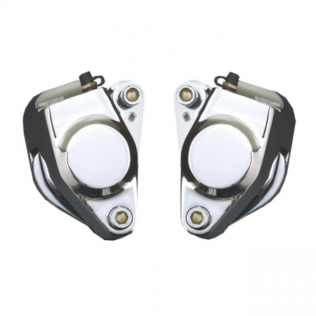 BRAKE CALIPER KIT LEFT & RIGHT. CHROME