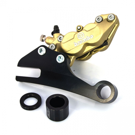 FREE SPIRITS, 4-PISTON XR1200 REAR CALIPER & BRACKET KIT