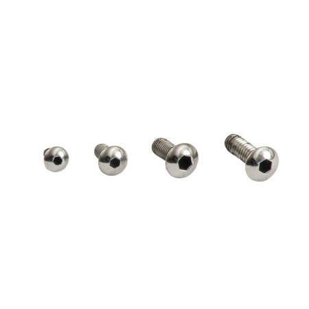 BUTTONHEAD BOLT POL. SS 10/24 X 5/8