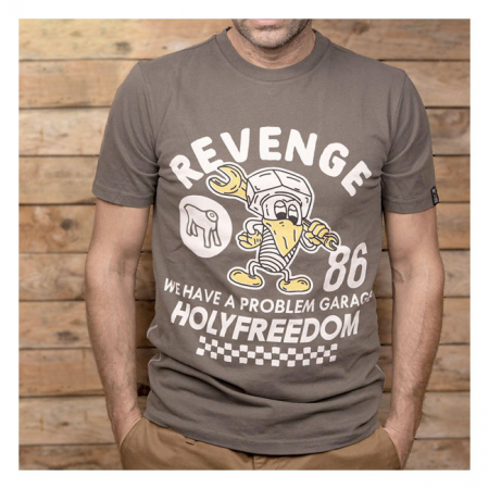 HOLY FREEDOM REVENGE T-SHIRT OLIVE GREEN