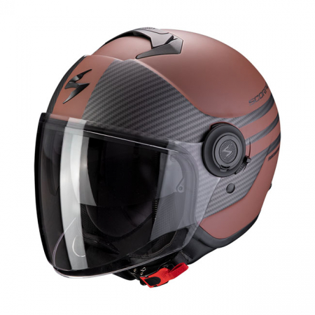 SCORPION EXO-CITY MODA HELMET MATTE BROWN/BLACK