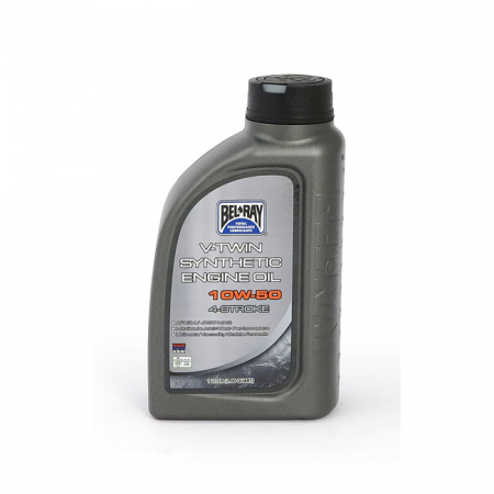 BEL-RAY V-TWIN SYNTHETIC MOTOR OIL, 10W50. 1L