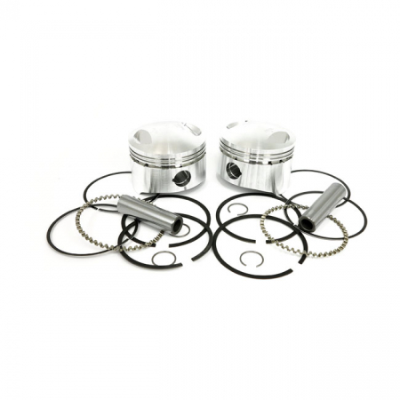 WISECO, 1340CC SHOVEL LOW COMPRESSION PISTON KIT. STD