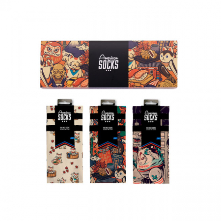 AMERICAN SOCKS JAPAN GIFT BOX