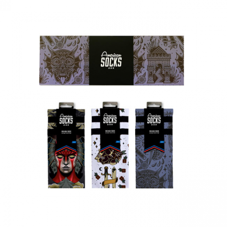 AMERICAN SOCKS TATTOO COLLECTION GIFT BOX