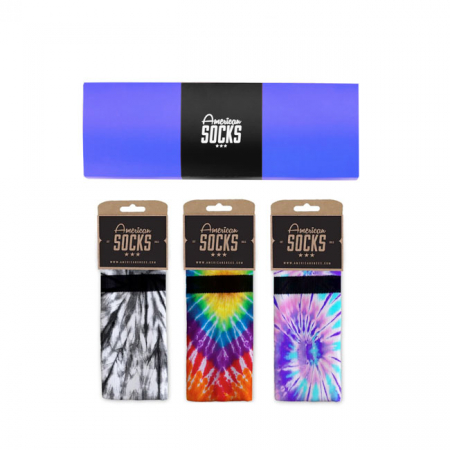 AMERICAN SOCKS TIE DYE GIFT BOX