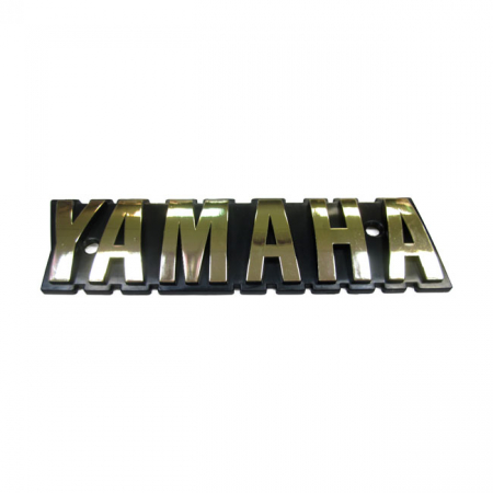 YAMAHA FUEL TANK EMBLEM, GOLD