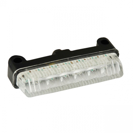 DONOVAN, MINI LED TAILLIGHT. BLACK. CLEAR LENS