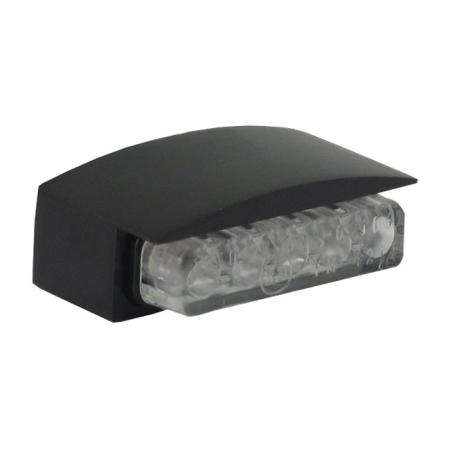 MINI LED LICENSE PLATE LIGHT, BLACK HOUSING