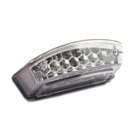 MONSTER LED TAILLIGHT. CLEAR LENS