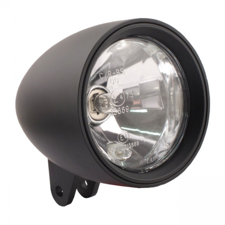 CLASSIC III 4-1/2" HS1 HEADLAMP. BOTTOM MOUNT. BLACK